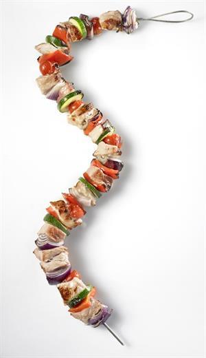 Grillspyd 'Twister', 54 cm, 2 stk